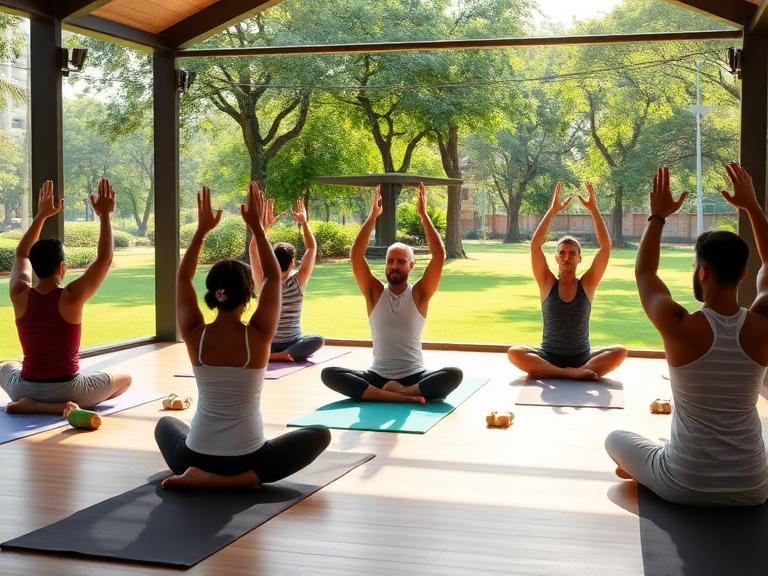 Outdoor yoga classes Chennai