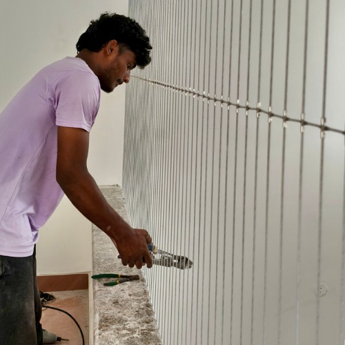 Invisible Grill for balcony in Hyderabad